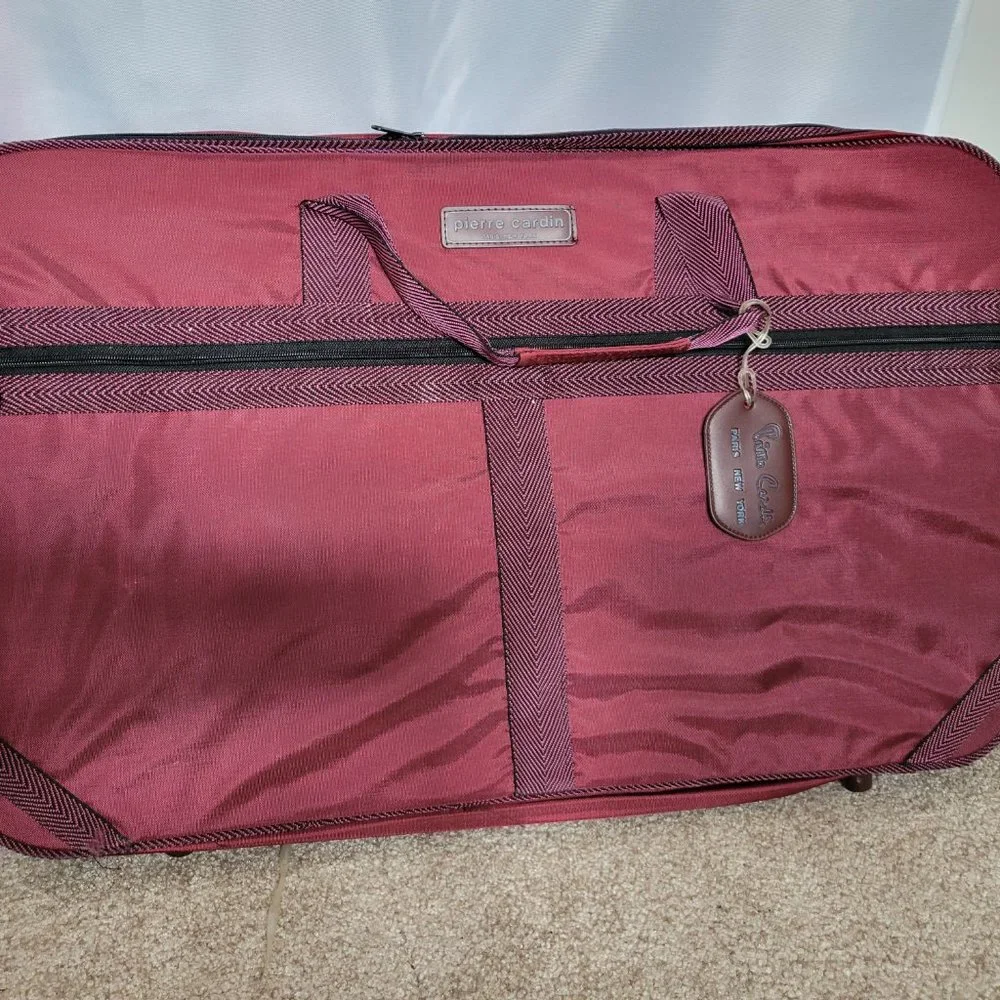 Vintage Pierre Cardin 5 piece luggage set - NEW